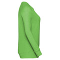 Green Marl - Side - Russell Womens-Ladies HD Raglan Sweatshirt