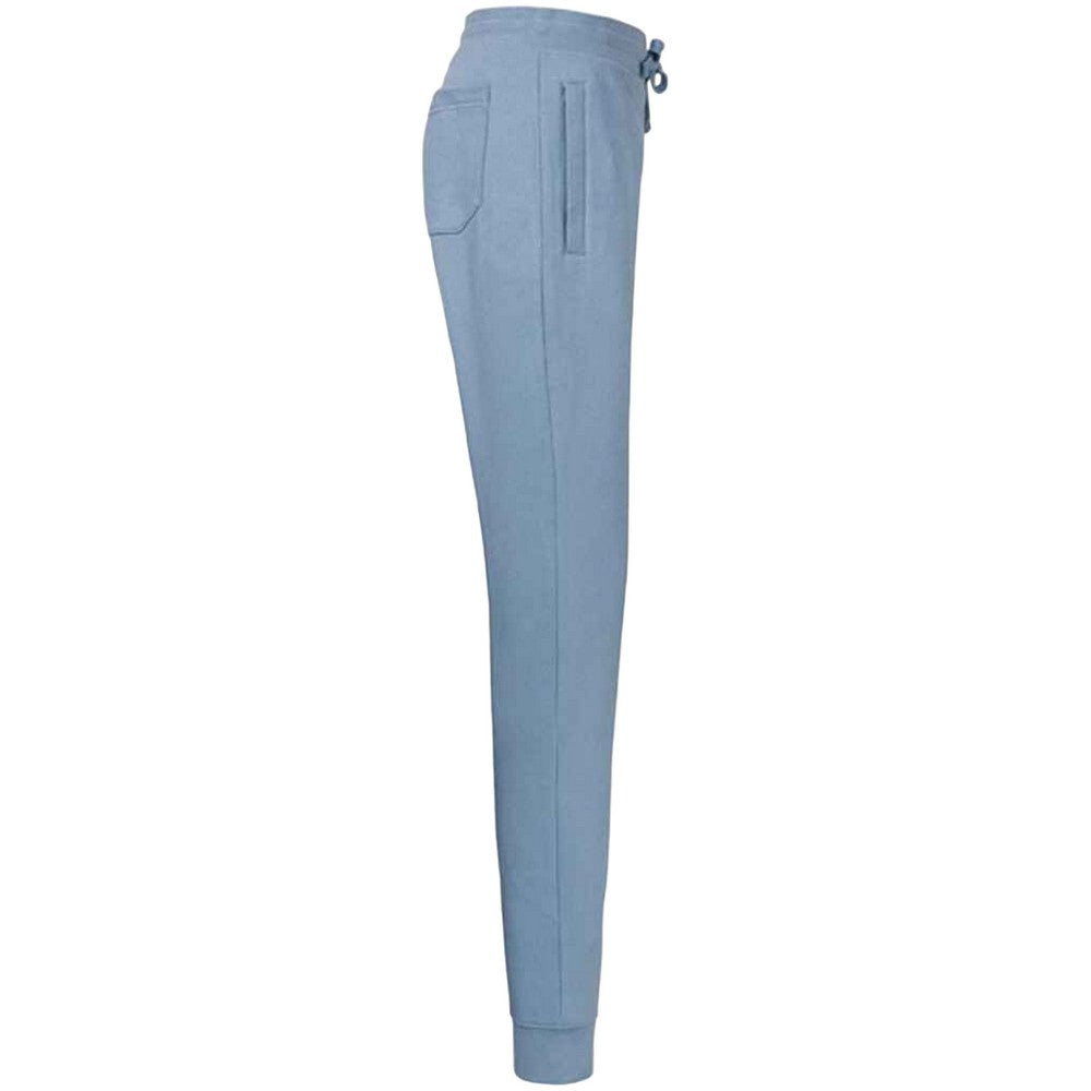 Mineral Blue - Side - Russell Mens Authentic Jogging Bottoms