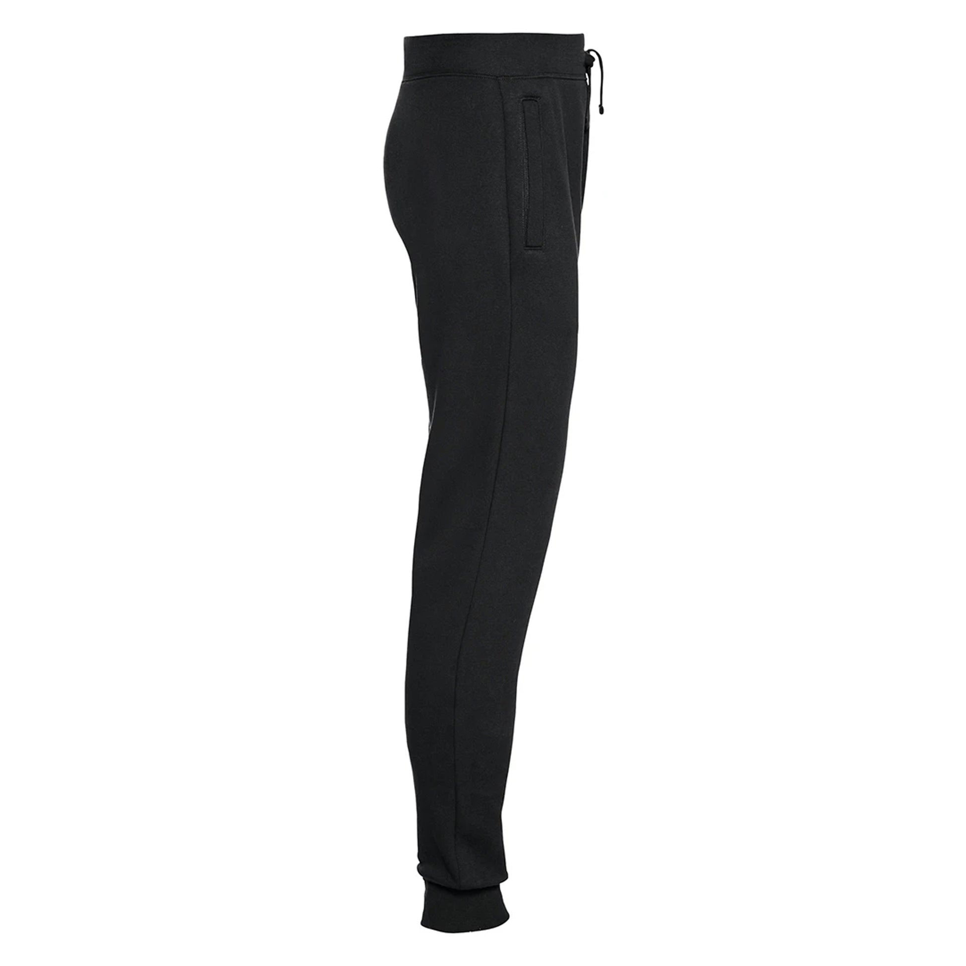 Black - Side - Russell Mens Authentic Jogging Bottoms