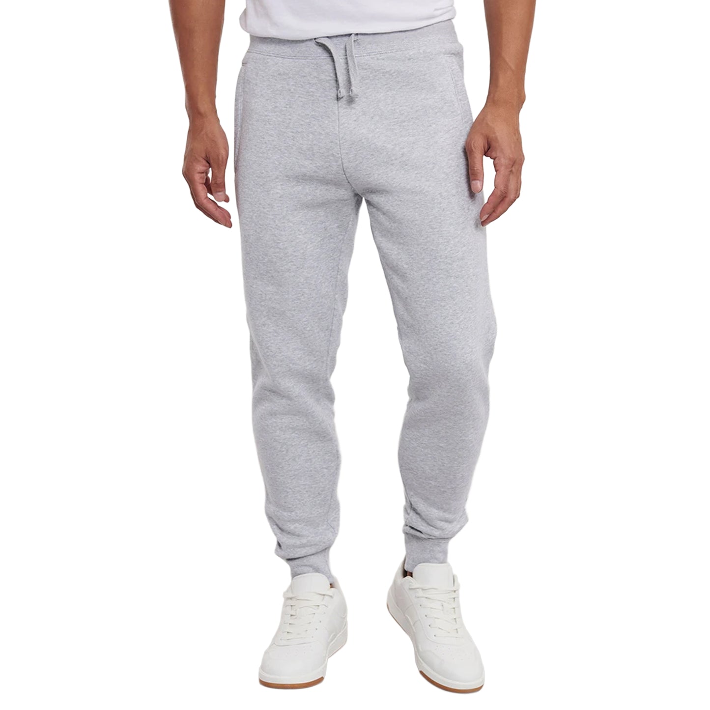 Light Oxford - Back - Russell Mens Authentic Jogging Bottoms