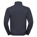 French Navy - Back - Russell Mens Authentic Full Zip Jacket