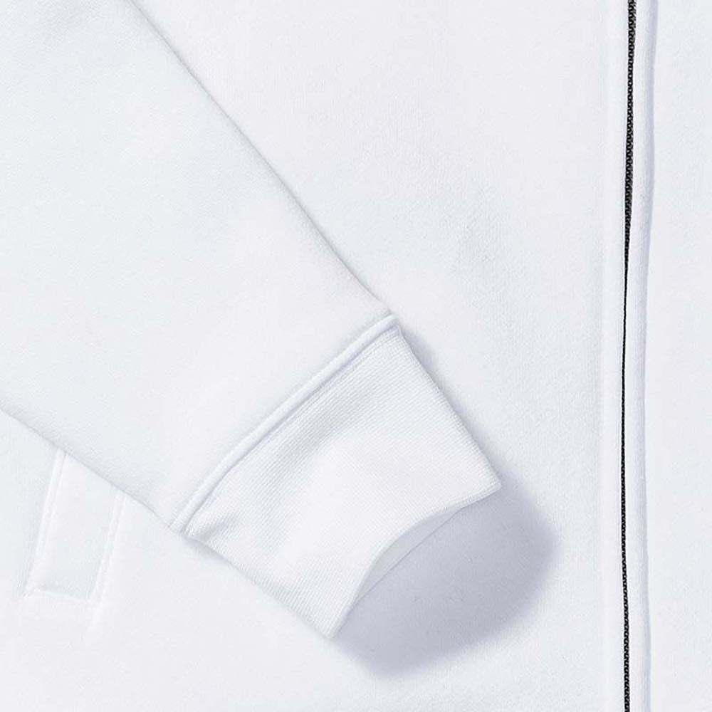 White - Pack Shot - Russell Mens Authentic Full Zip Jacket