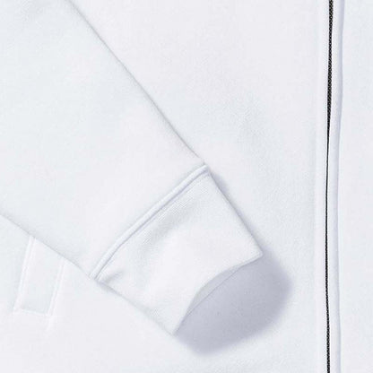 White - Pack Shot - Russell Mens Authentic Full Zip Jacket