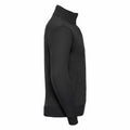 Black - Side - Russell Mens Authentic Full Zip Jacket