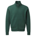 Bottle Green - Front - Russell Mens Authentic Full Zip Jacket