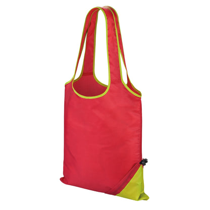 Raspberry-Lime - Front - Result Core Compact Shopping Bag