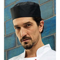 Black - Back - Premier Turn-Up Chefs Hat