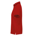 Red-Black - Side - Premier Womens-Ladies Contrast Coolchecker Polo Shirt