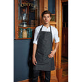 Indigo Denim - Back - Premier Jeans Stitch Bib Apron