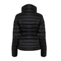 Black - Back - 2786 Womens-Ladies Contour Quilted Jacket