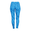 Camo Sapphire - Back - Tri Dri Womens-Ladies Performance Hexoflage Leggings