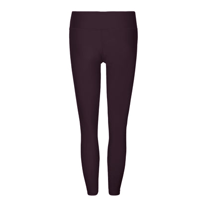 Mulberry - Back - Tri Dri Womens-Ladies Performance Space Dye Leggings