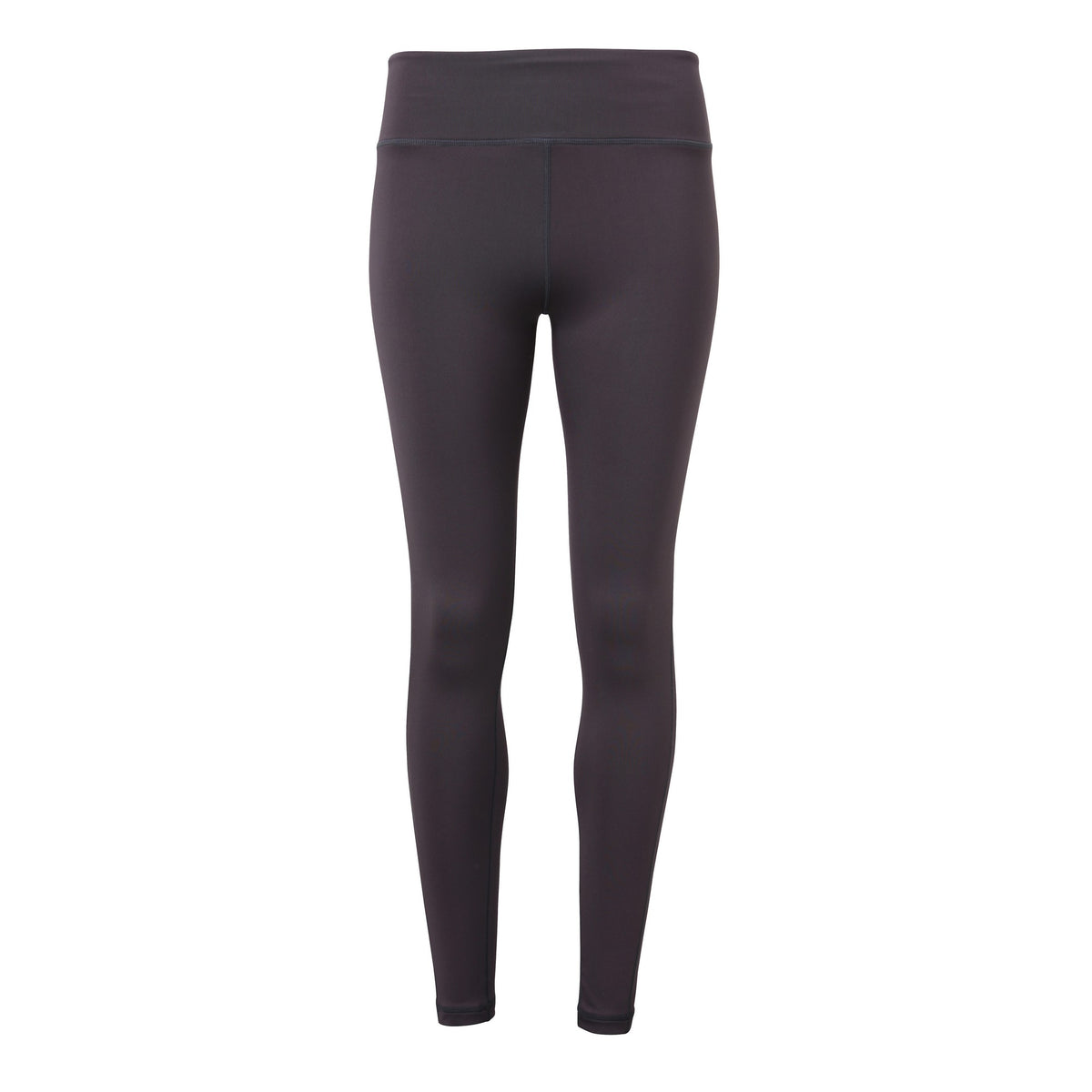Charcoal - Front - Tri Dri Womens-Ladies Performance Space Dye Leggings