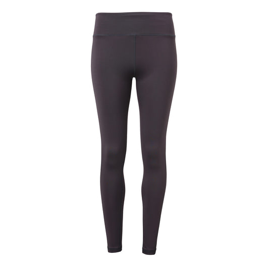 Charcoal - Front - Tri Dri Womens-Ladies Performance Space Dye Leggings