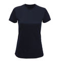 French Navy - Front - Tri Dri Womens-Ladies Performance Short Sleeve T-Shirt