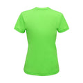 Lightning Green - Back - Tri Dri Womens-Ladies Performance Short Sleeve T-Shirt