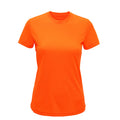 Lightning Orange - Front - Tri Dri Womens-Ladies Performance Short Sleeve T-Shirt