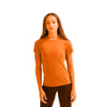 Lightning Orange - Side - Tri Dri Womens-Ladies Performance Short Sleeve T-Shirt