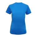 Sapphire - Back - Tri Dri Womens-Ladies Performance Short Sleeve T-Shirt