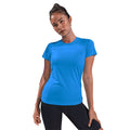 Sapphire - Side - Tri Dri Womens-Ladies Performance Short Sleeve T-Shirt