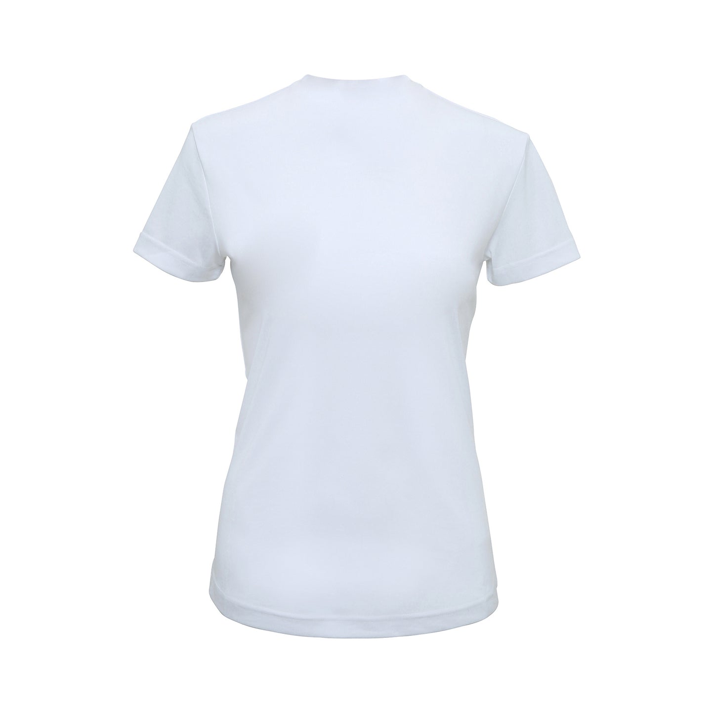 White - Back - Tri Dri Womens-Ladies Performance Short Sleeve T-Shirt
