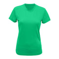 Bright Kelly - Back - Tri Dri Womens-Ladies Performance Short Sleeve T-Shirt