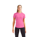 Lightning Pink - Side - Tri Dri Womens-Ladies Performance Short Sleeve T-Shirt
