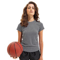 Black Melange - Lifestyle - Tri Dri Womens-Ladies Performance Short Sleeve T-Shirt