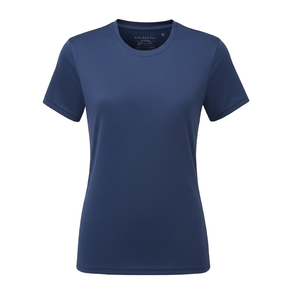 Navy - Front - Tri Dri Womens-Ladies Performance Short Sleeve T-Shirt