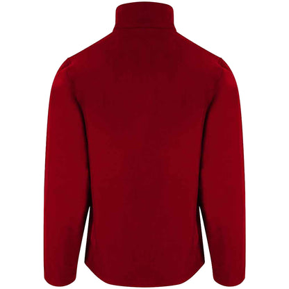 Red - Back - RTXtra Mens Classic 2 Layer Softshell Jacket