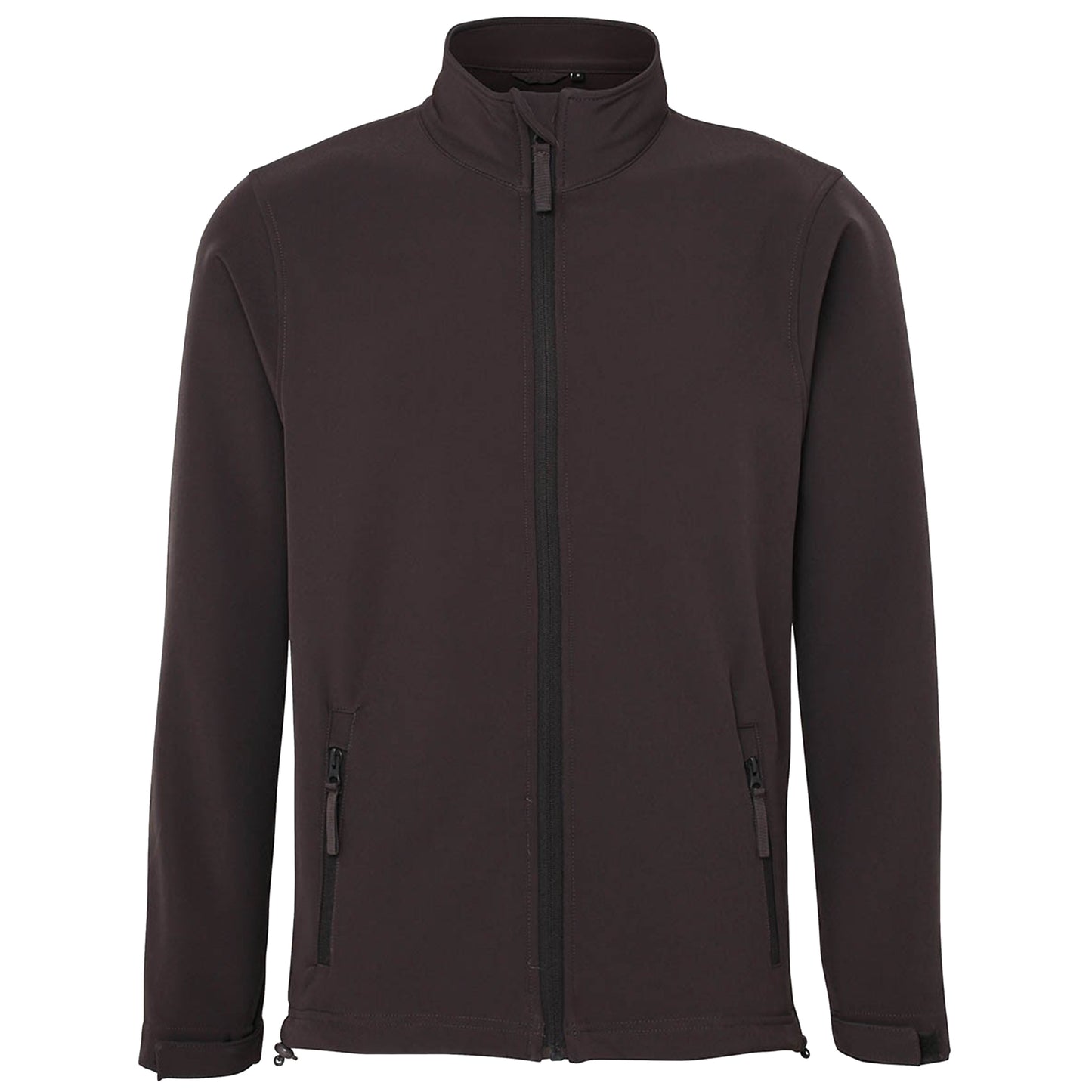 Charcoal - Front - RTXtra Mens Classic 2 Layer Softshell Jacket