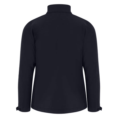 Navy - Back - RTXtra Mens Classic 2 Layer Softshell Jacket