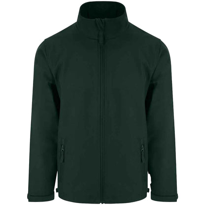 Bottle Green - Front - RTXtra Mens Classic 2 Layer Softshell Jacket