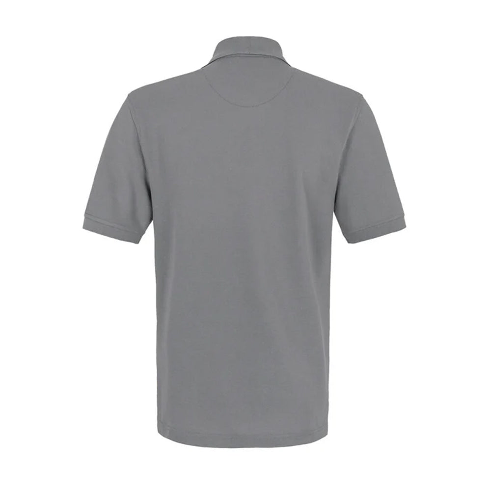 WG Grey - Back - Result Mens Work-Guard Apex Short Sleeve Polo Shirt
