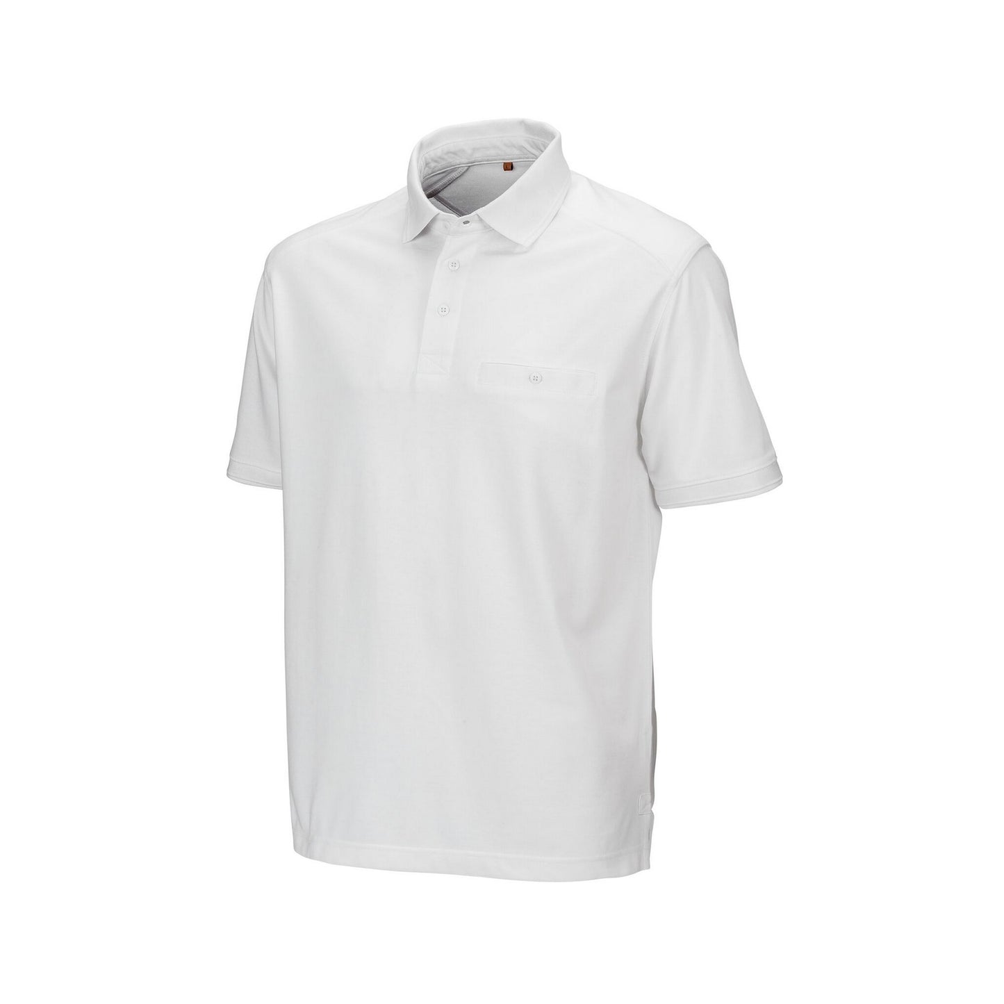 White - Front - Result Mens Work-Guard Apex Short Sleeve Polo Shirt