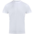 White - Front - Premier Mens Chefs Coolchecker Short Sleeve T-Shirt