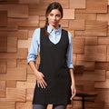 Black - Lifestyle - Premier Unisex Wrap-Around Tunic