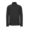 Black - Front - Kariban Mens Full Zip Microfleece Jacket