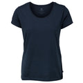 Navy - Front - Nimbus Womens-Ladies Montauk Essential Short Sleeve T-Shirt