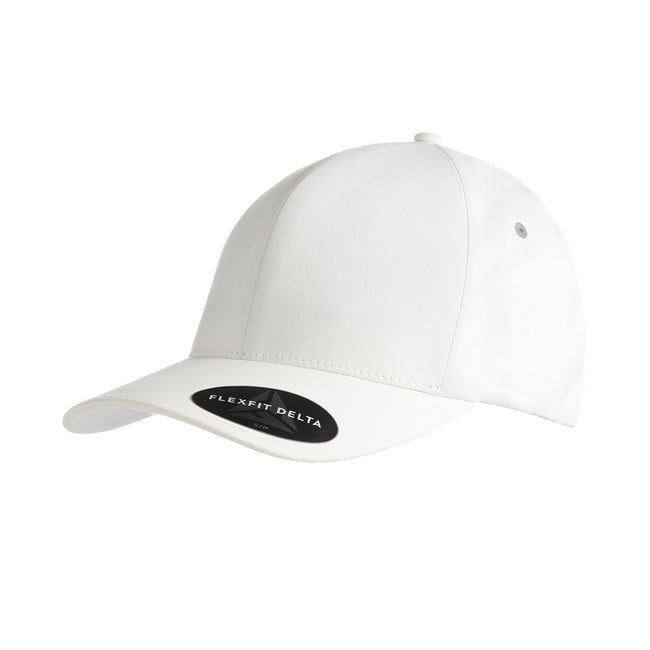 White - Front - Yupoong Flexfit Unisex Delta Waterproof Cap