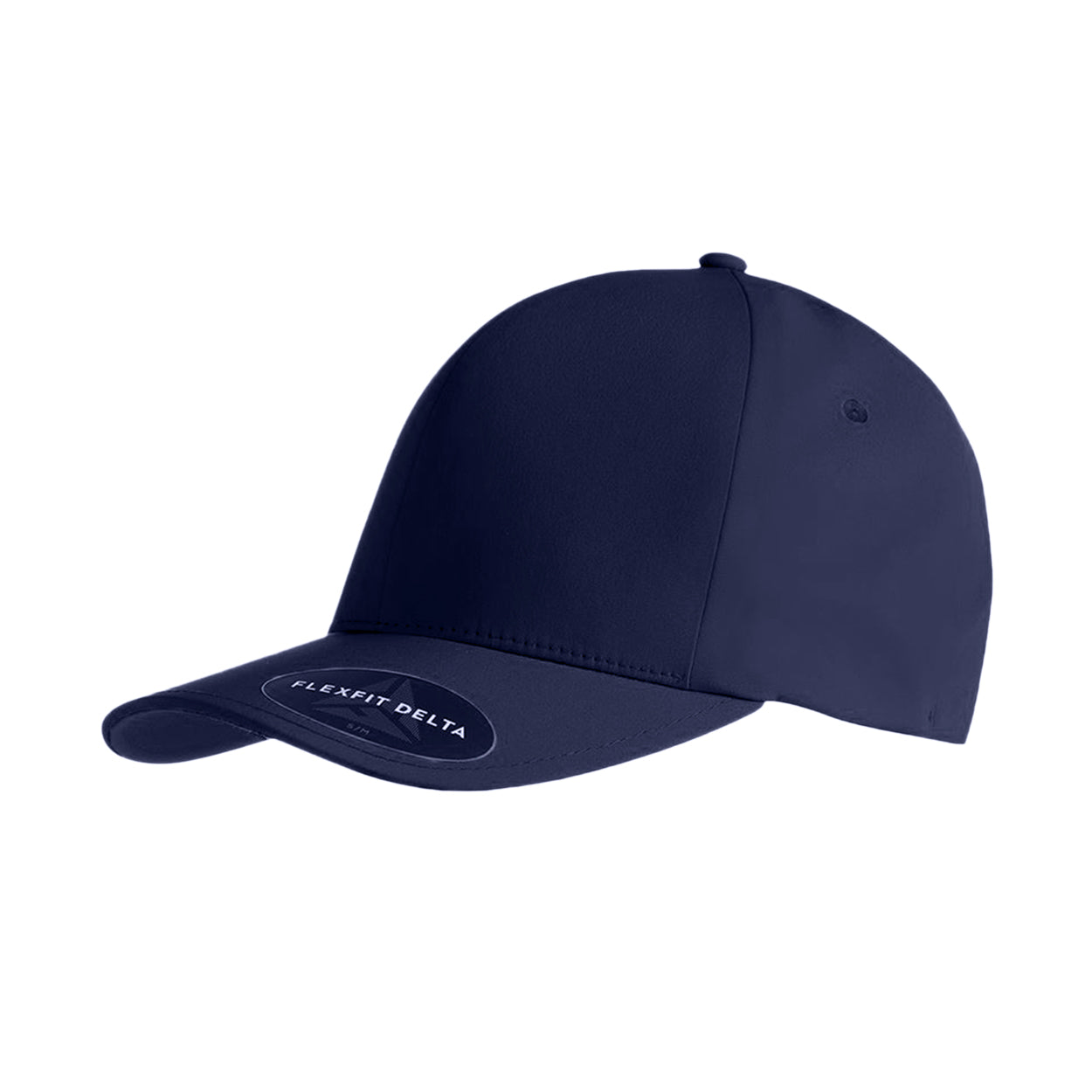 Navy - Front - Yupoong Flexfit Unisex Delta Waterproof Cap