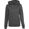 Charcoal - Front - Build Your Brand Womens-Ladies Heavy Pullover Hoodie