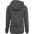 Charcoal - Back - Build Your Brand Womens-Ladies Heavy Pullover Hoodie