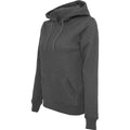 Charcoal - Side - Build Your Brand Womens-Ladies Heavy Pullover Hoodie