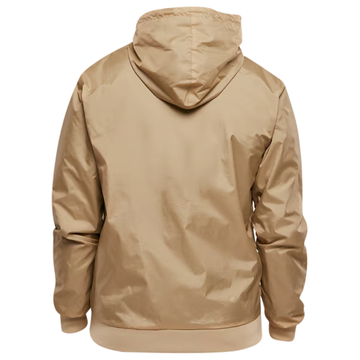 Union Beige-Black - Back - Build Your Brand Mens Zip Up Wind Runner Jacket
