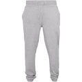 Heather Grey - Front - Build Your Brand Mens Heavy Sweatpants