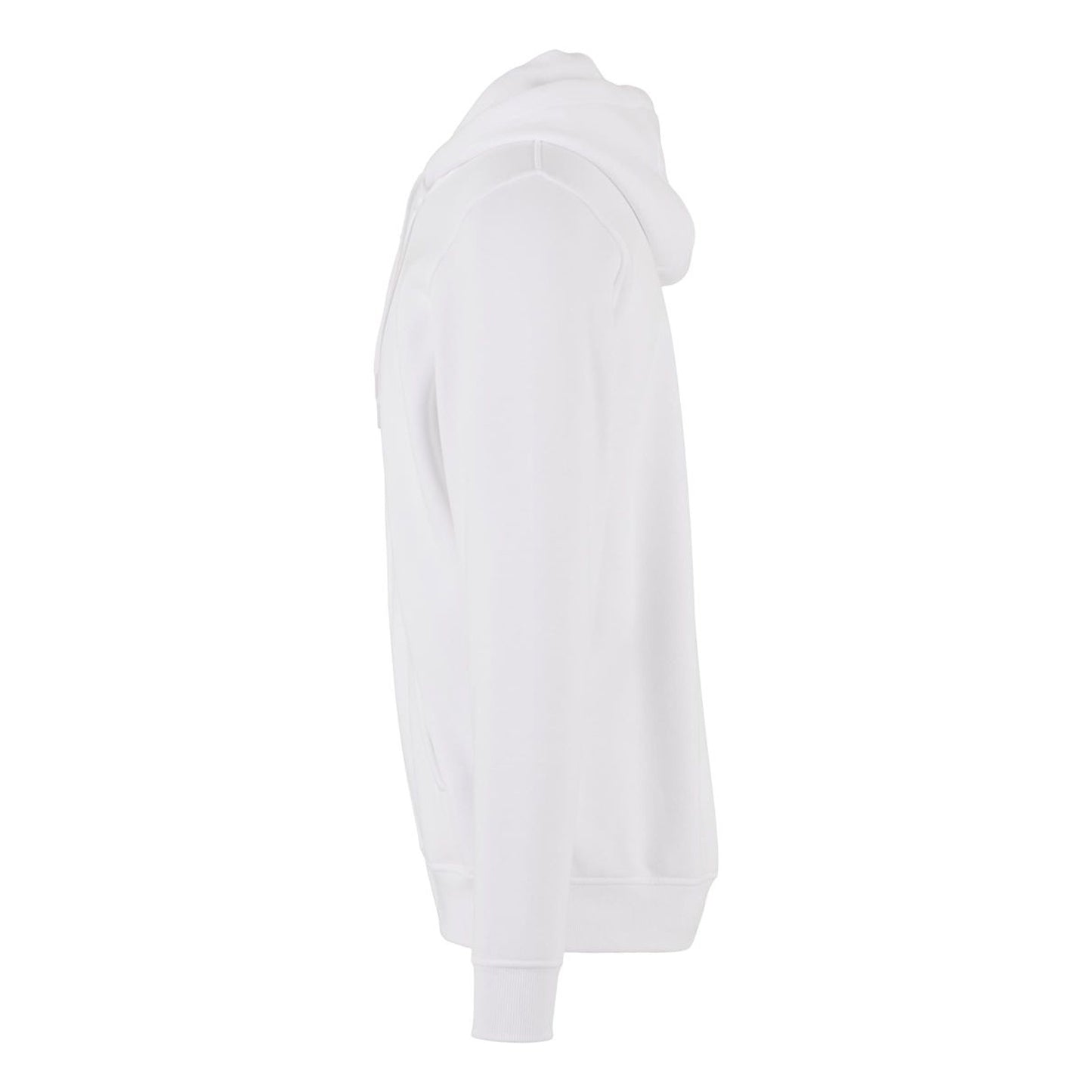 Light Asphalt - Side - Build Your Brand Mens Heavy Zip Up Hoodie