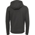 Black - Lifestyle - Build Your Brand Mens Heavy Zip Up Hoodie