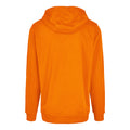 Paradise Orange - Back - Build Your Brand Mens Heavy Pullover Hoodie