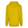 Taxi Yellow - Back - Build Your Brand Mens Heavy Pullover Hoodie